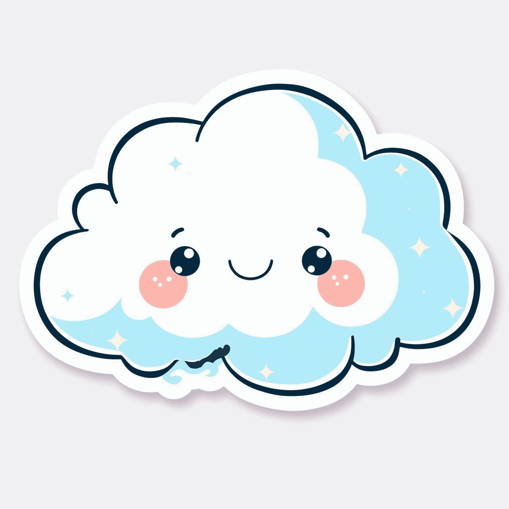 Cloud Twilight original repeating artwork