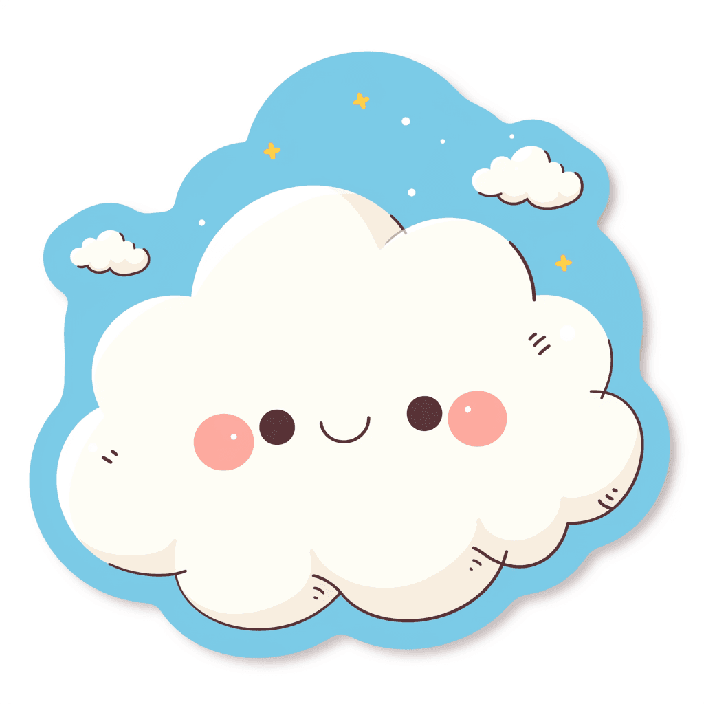 Cloud Club original repeating artwork