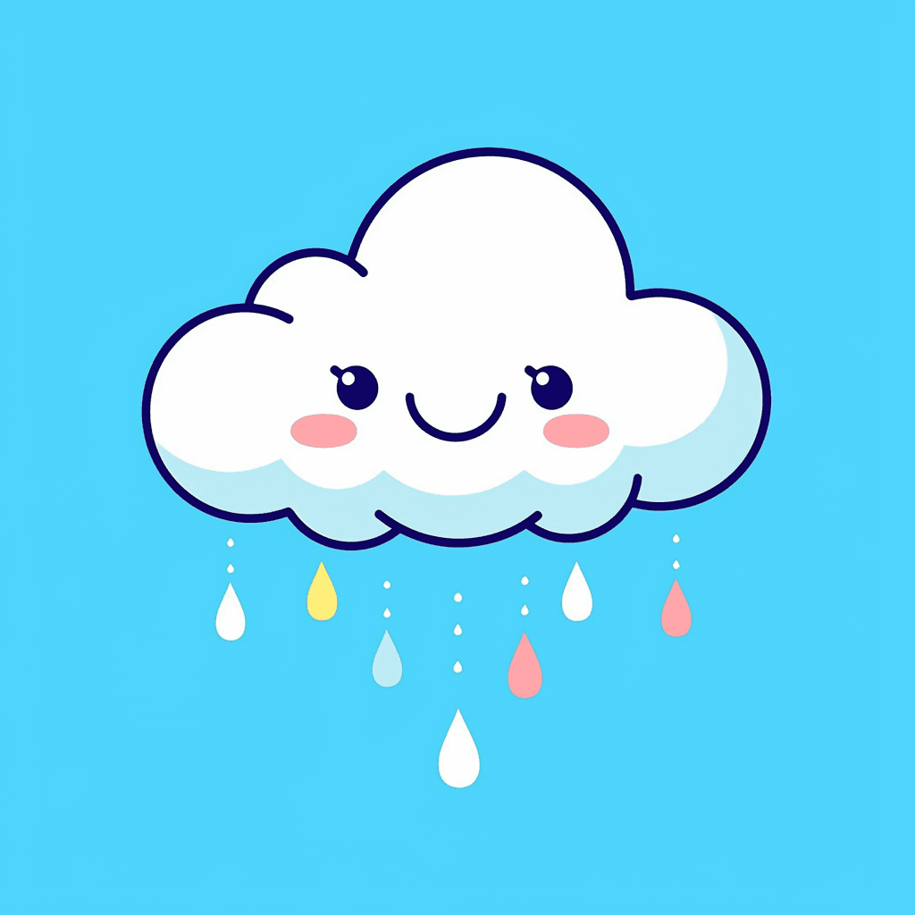Cloud Gang original repeating artwork