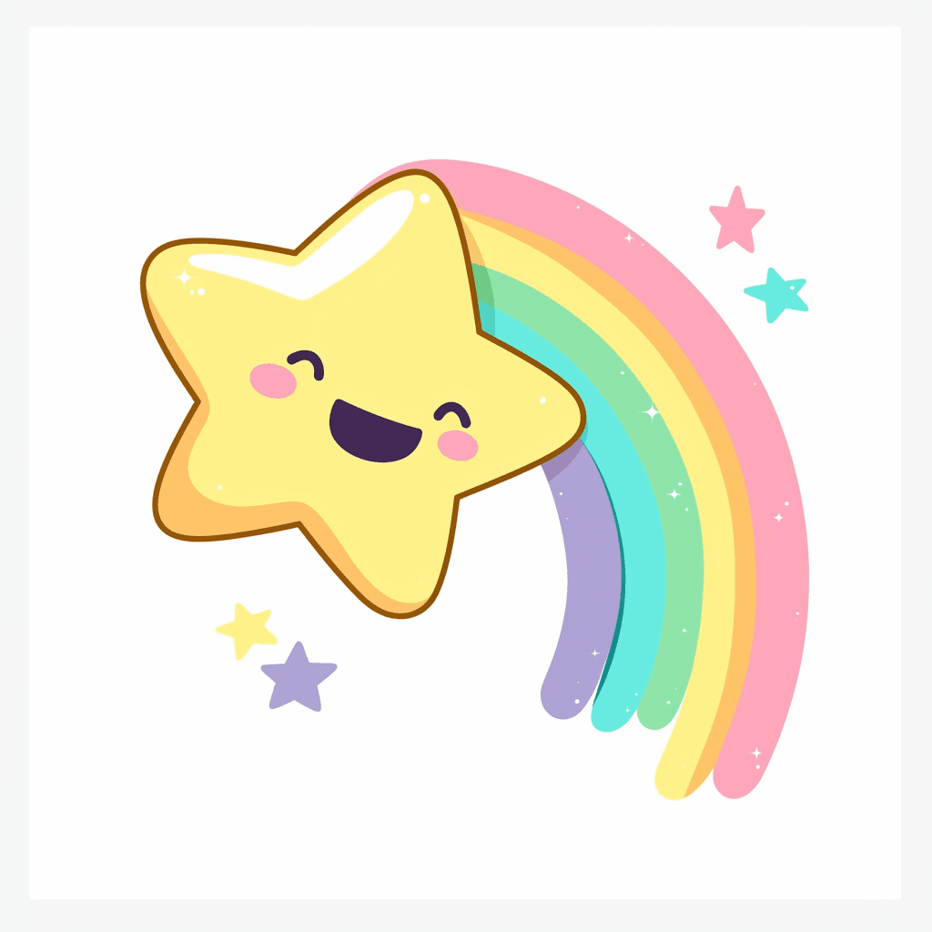 Star Duo original repeating artwork
