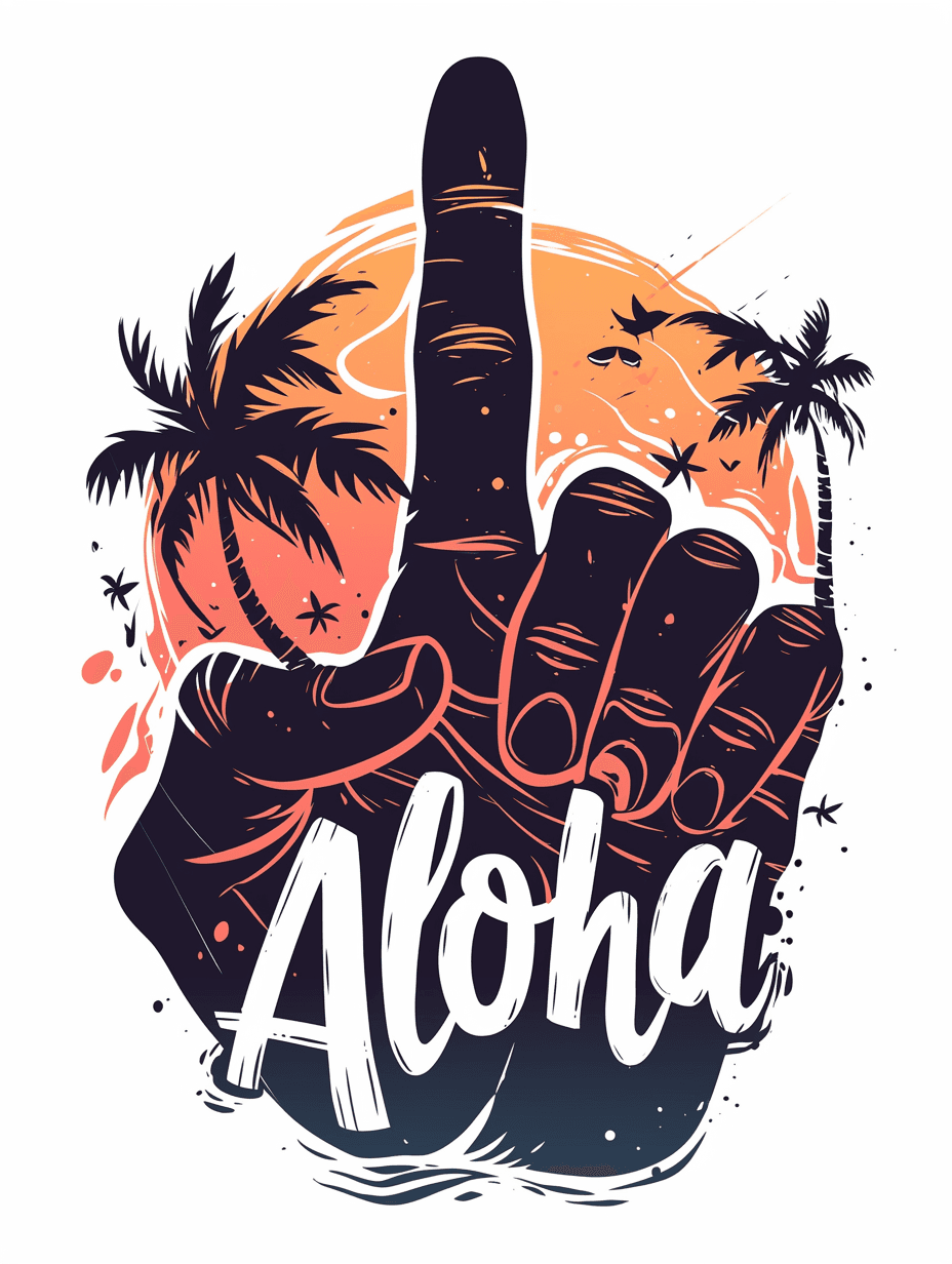 Palm Pop original repeating artwork