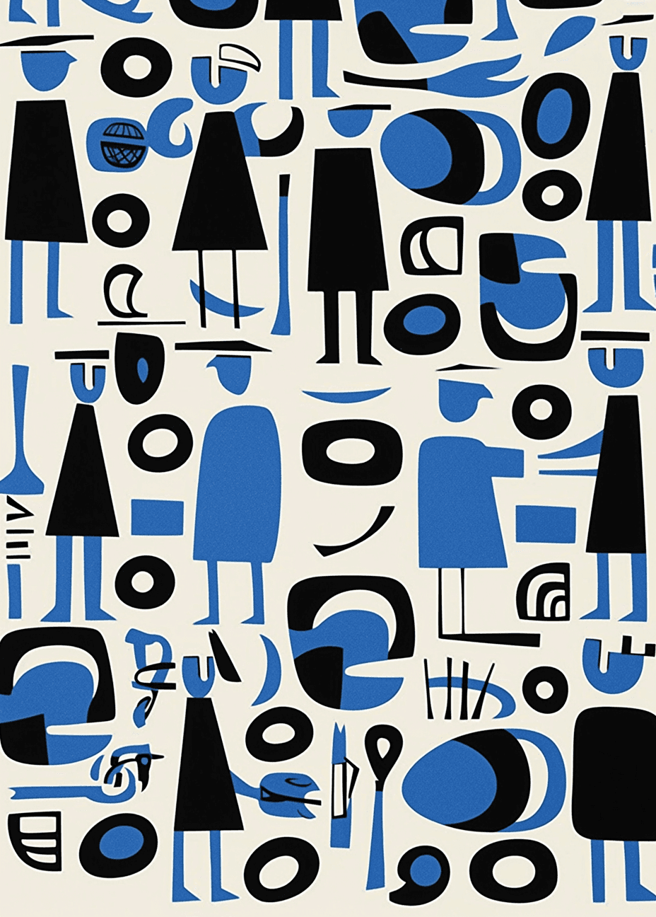 Design Bright original repeating artwork