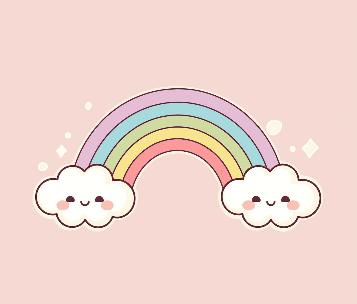 Rainbow 019 original repeating artwork