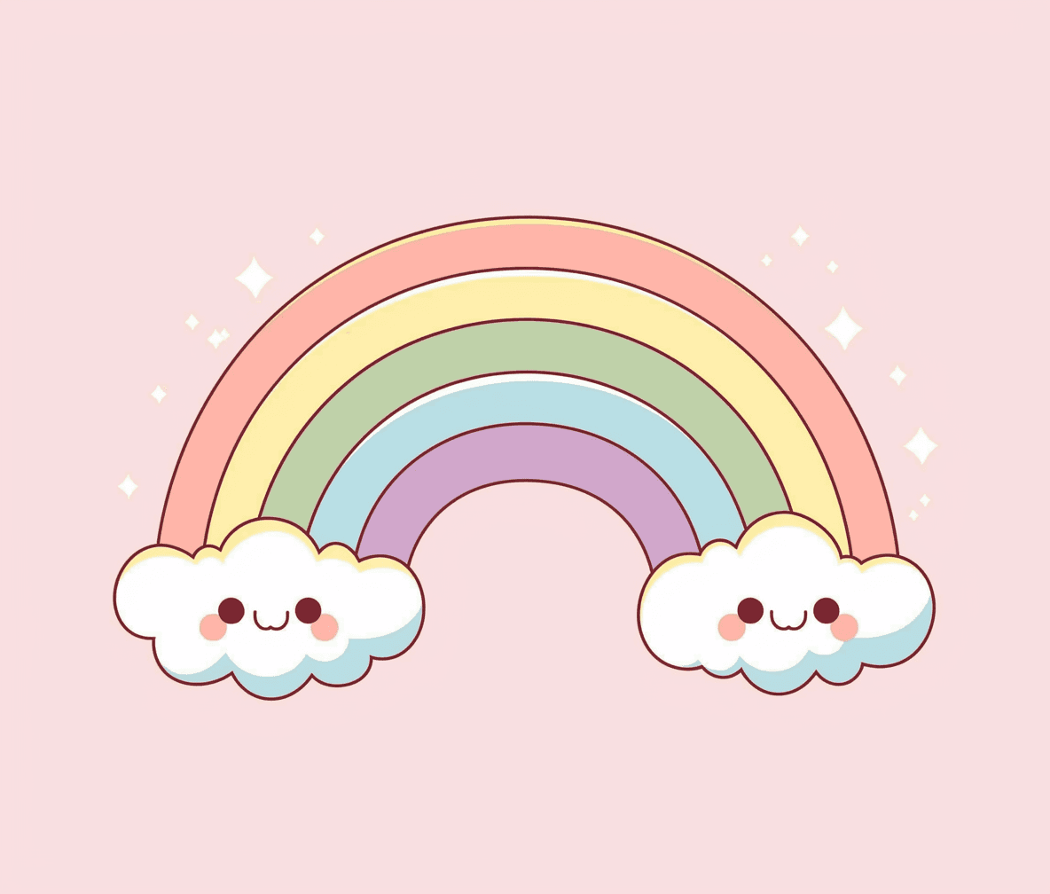 Rainbow Subway original repeating artwork