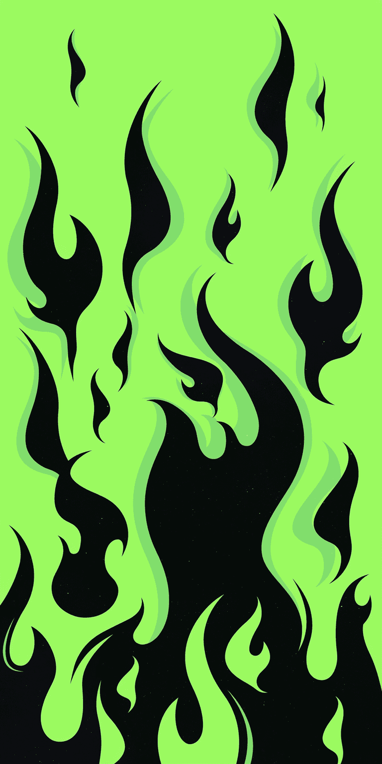 Flame Crew original repeating artwork