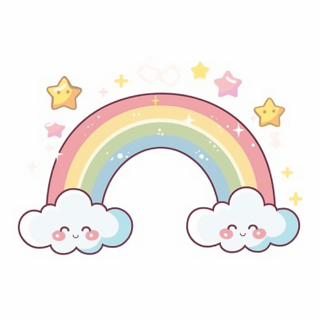 Rainbow 106 original repeating artwork