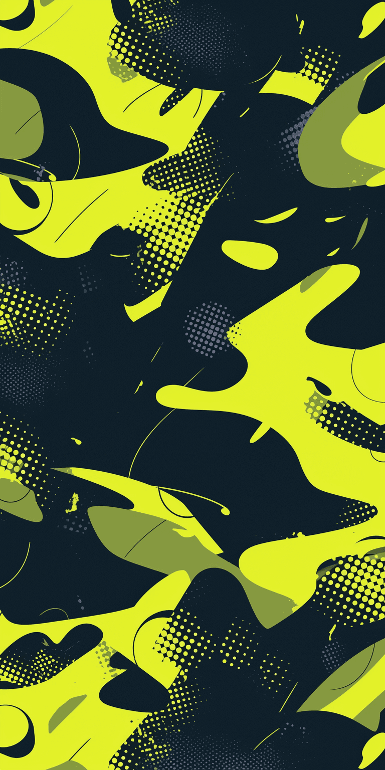 Flame Gang original repeating artwork