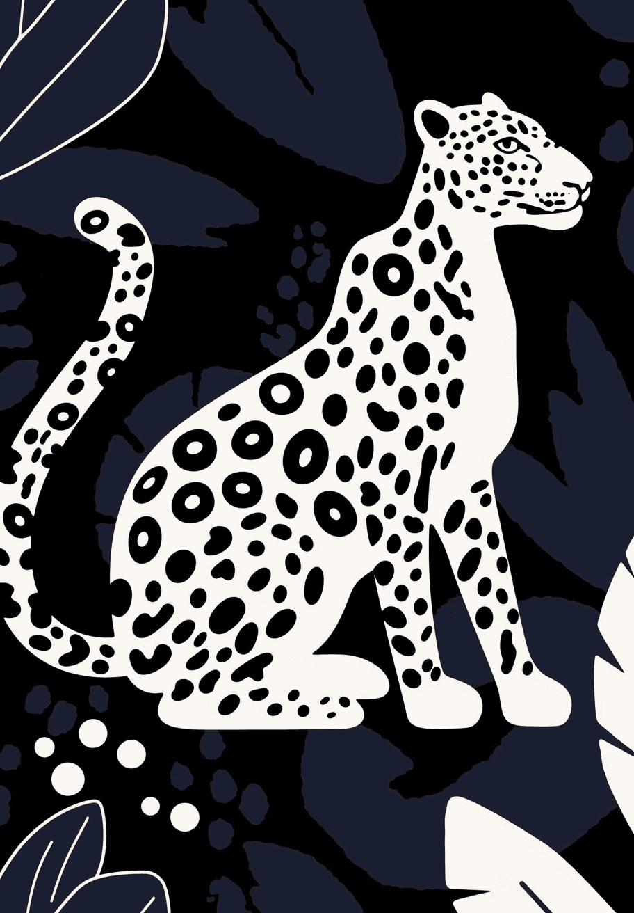 Leopard Originals original repeating artwork