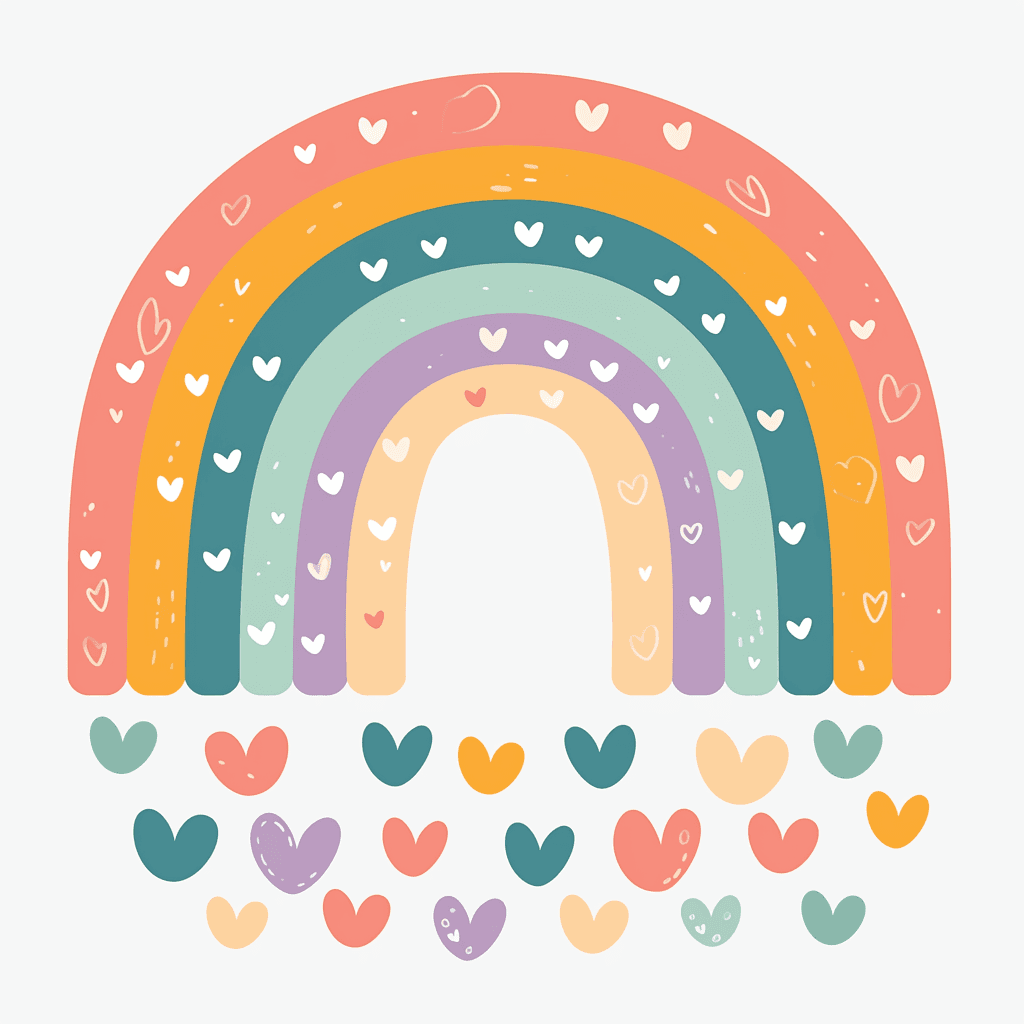 Heart 492 original repeating artwork