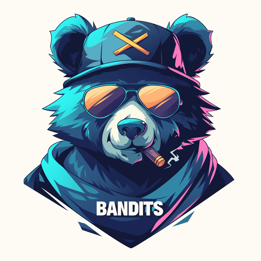 Bear Spin original repeating artwork