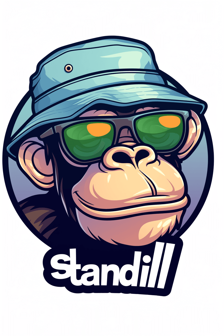 Street Ape Session original repeating artwork
