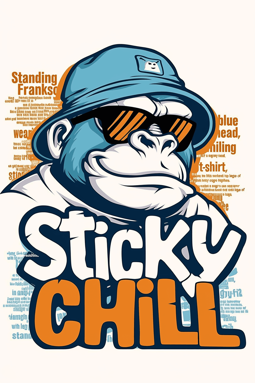 Street Ape Team original repeating artwork