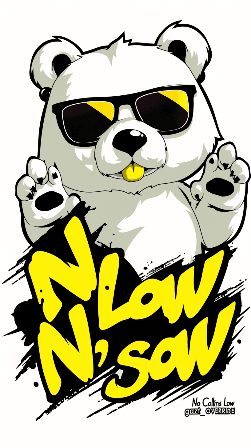 Street Bear Festival original repeating artwork
