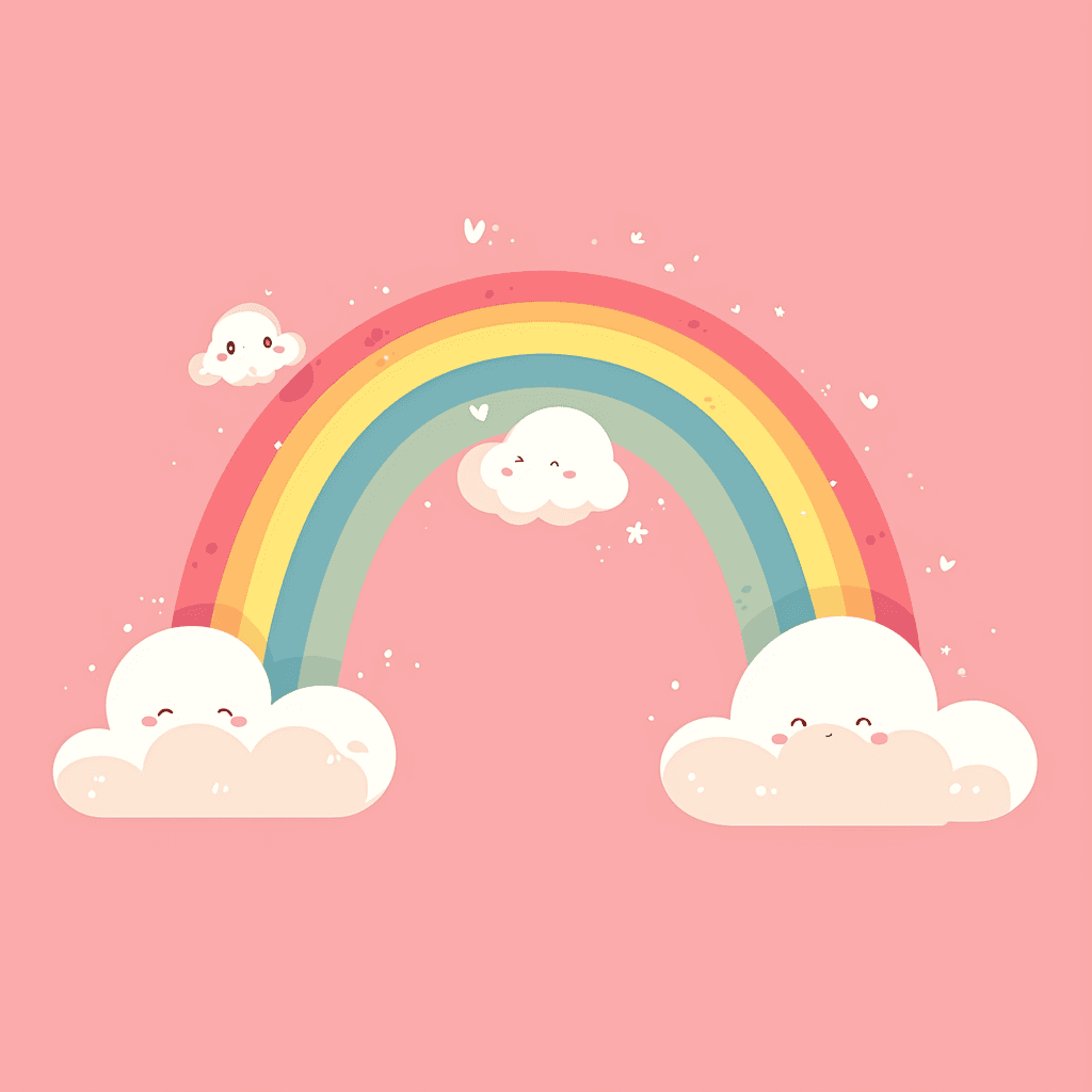 Rainbow 024 original repeating artwork
