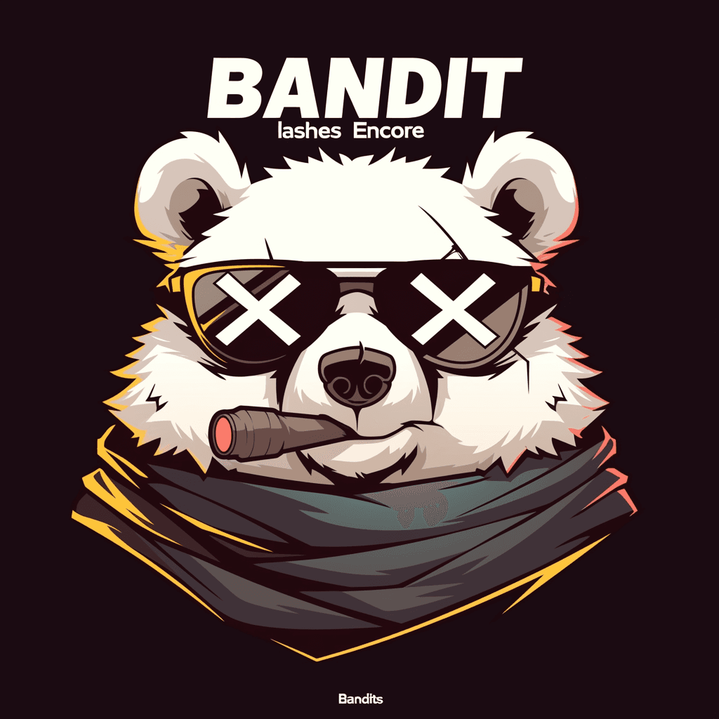 Bear Slide original repeating artwork