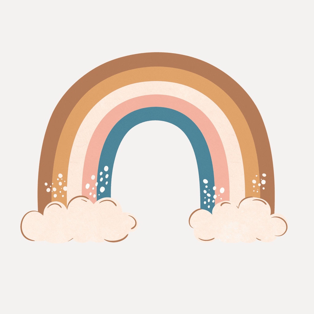 Rainbow Downtown original repeating artwork
