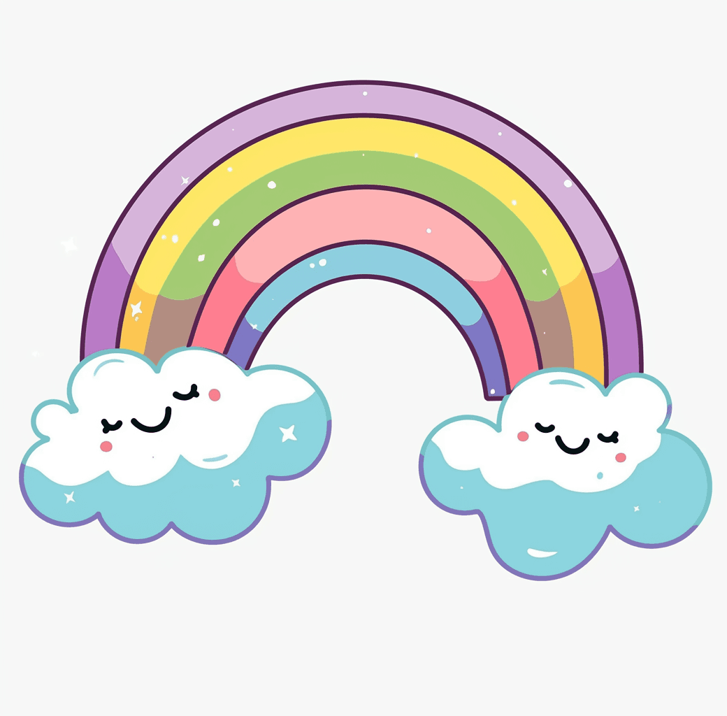 Rainbow 125 original repeating artwork