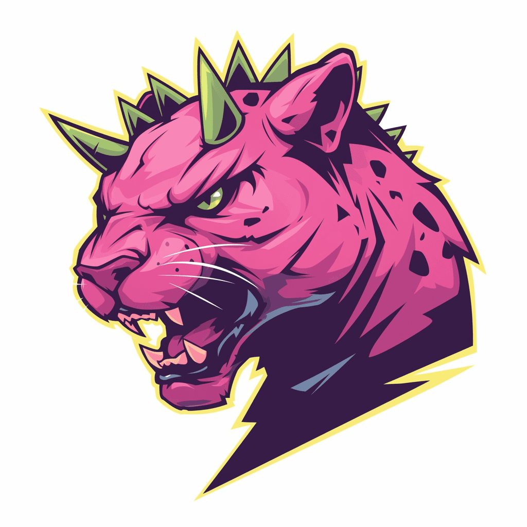 Beast Show original repeating artwork