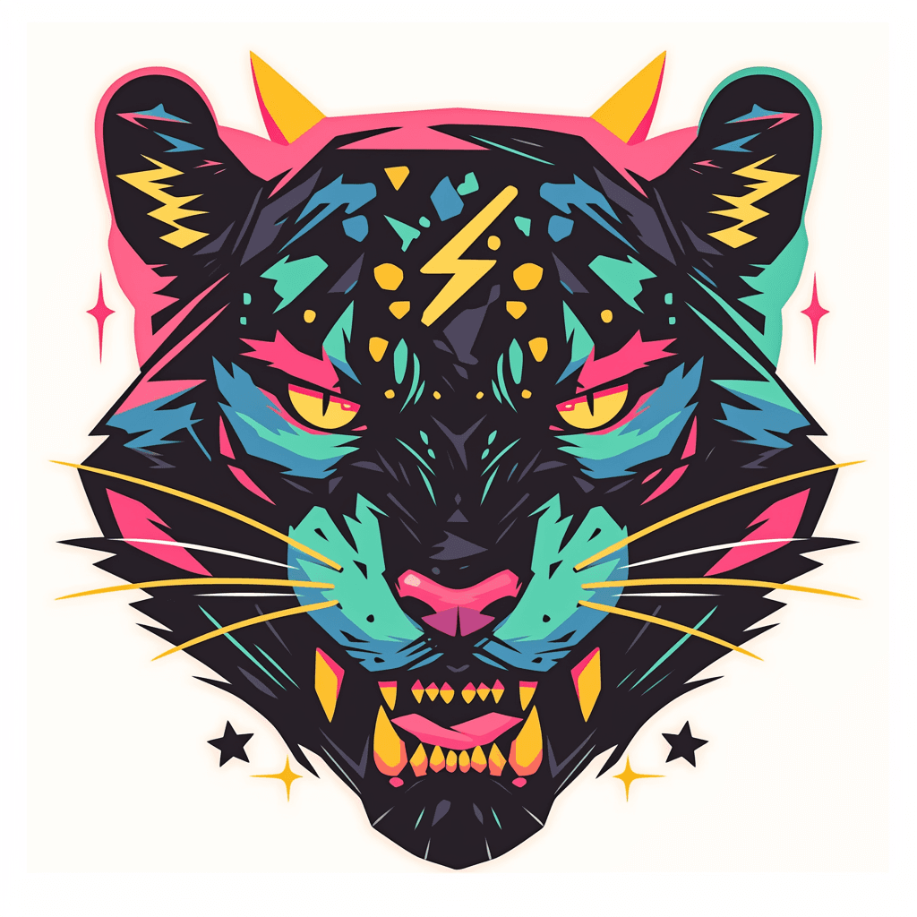 Beast original repeating artwork