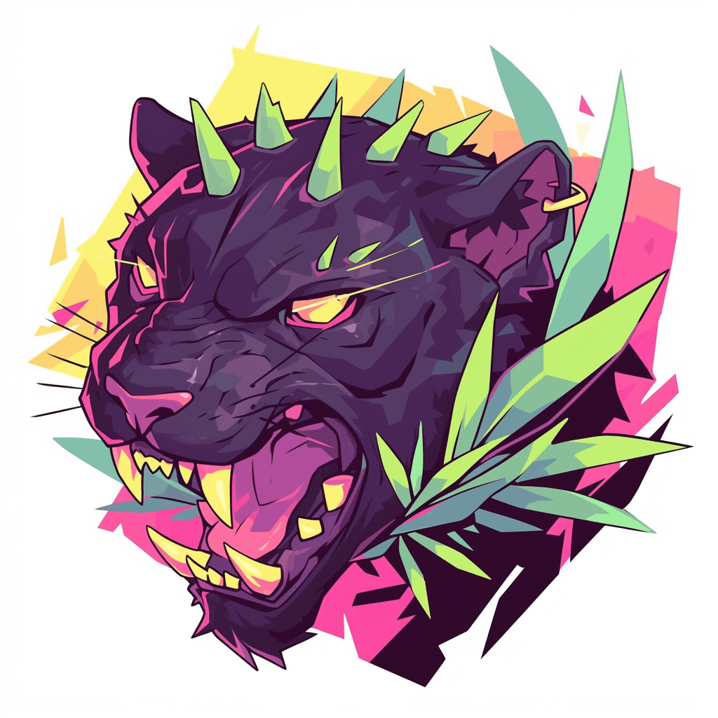 Beast Echo original repeating artwork