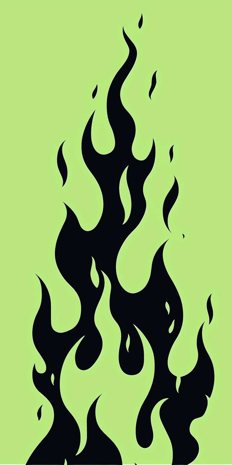Flame Club original repeating artwork