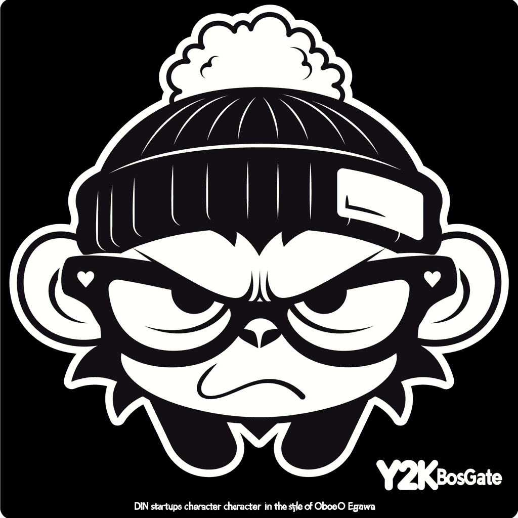 Street Ape Pop original repeating artwork