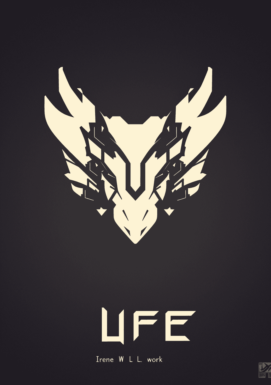 Monster original repeating artwork