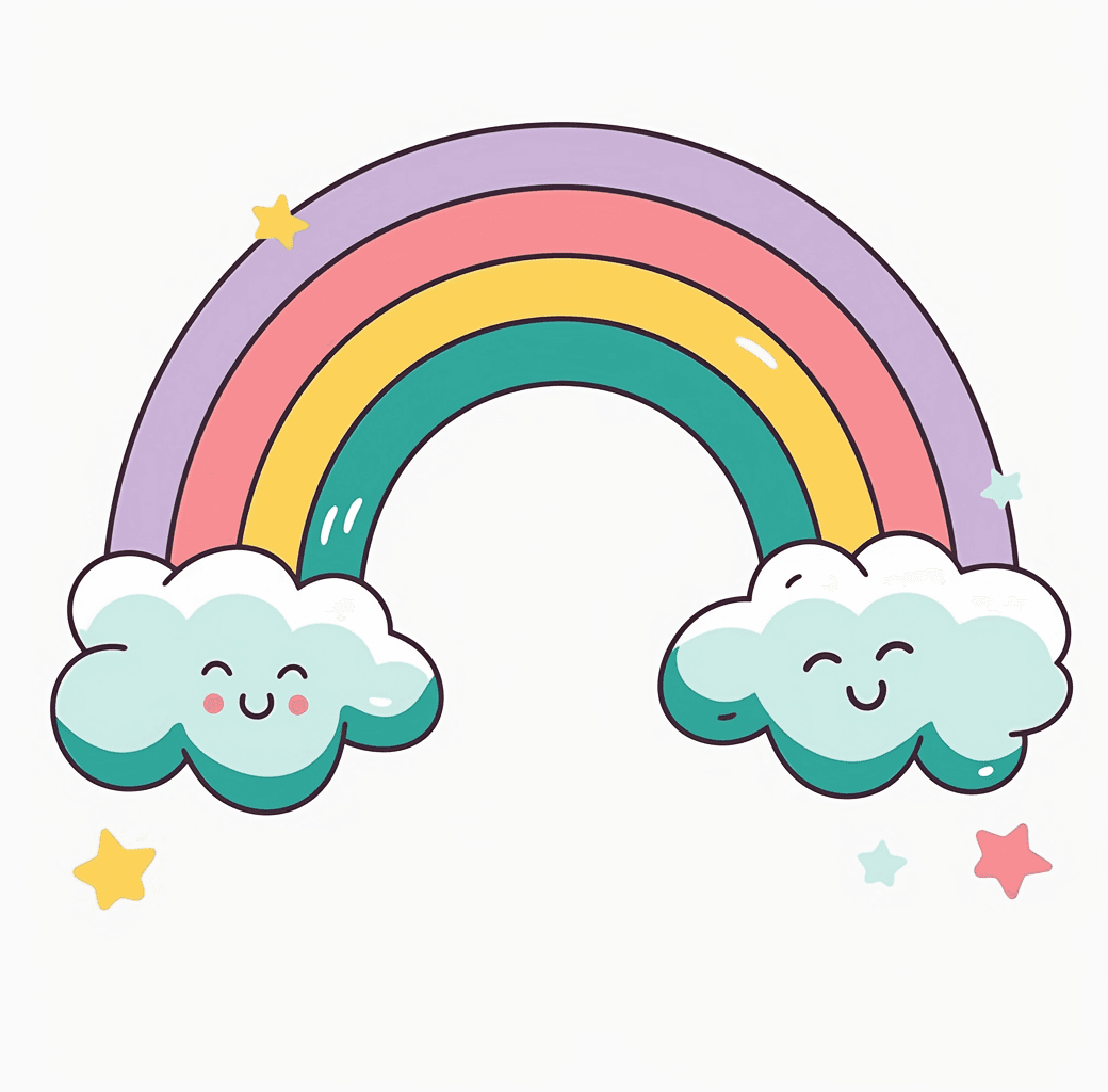 Rainbow 033 original repeating artwork