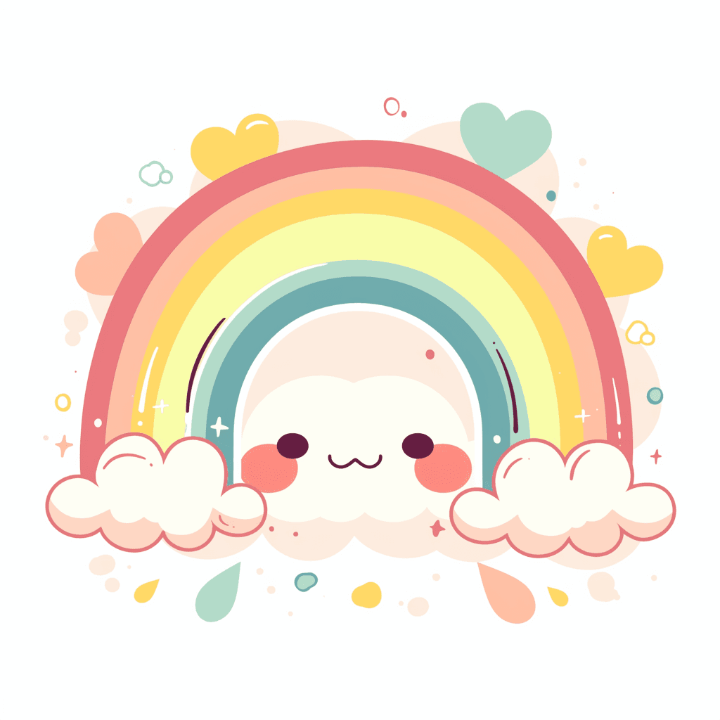 Rainbow 096 original repeating artwork