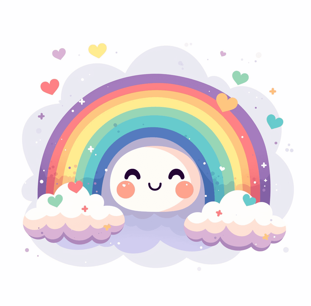 Rainbow 095 original repeating artwork