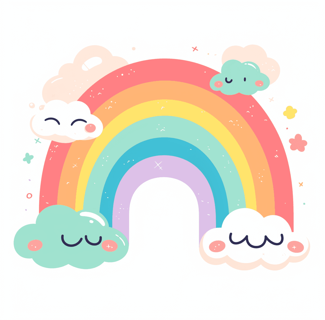 Rainbow 087 original repeating artwork
