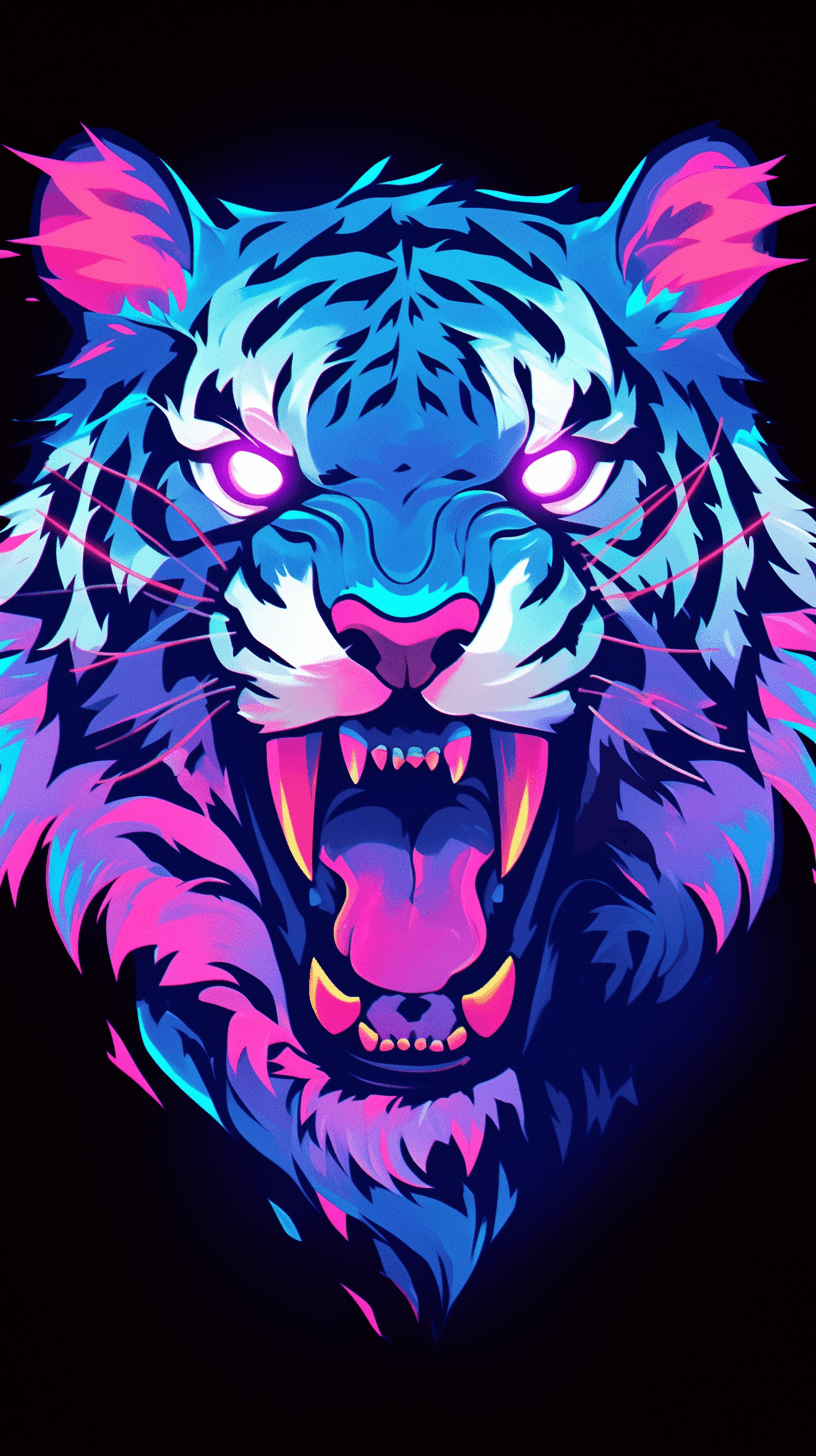 Tiger Tune original repeating artwork