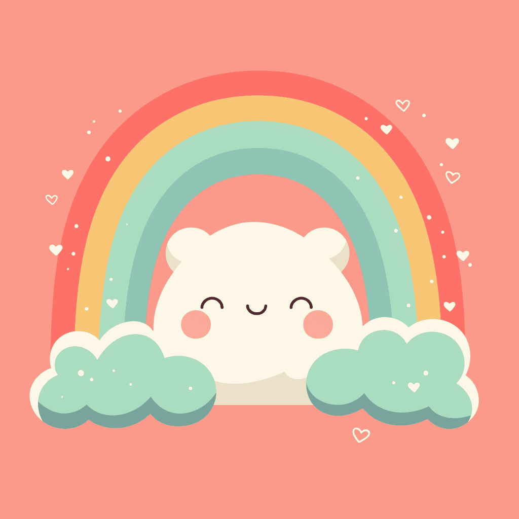 Rainbow 067 original repeating artwork