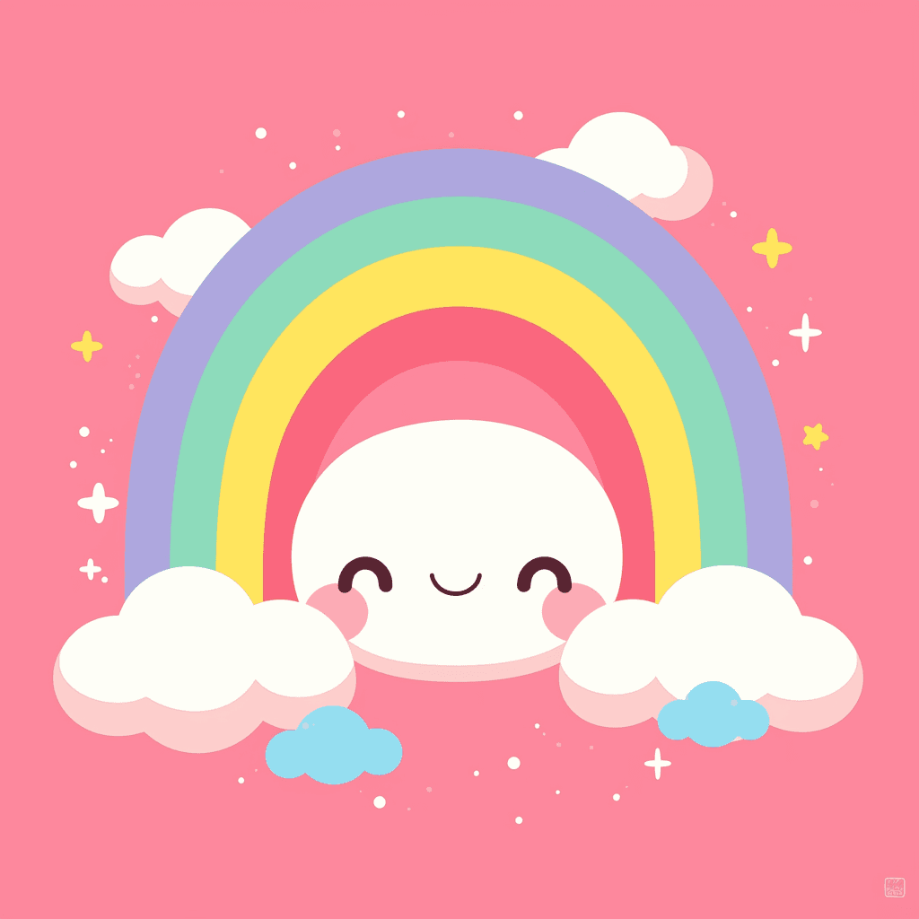 Rainbow 089 original repeating artwork