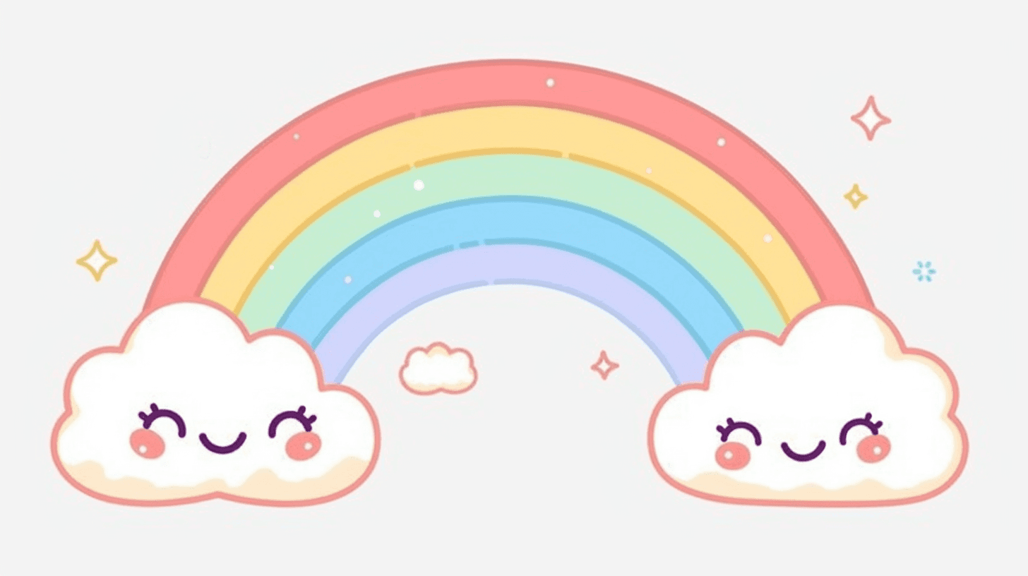 Rainbow Seek original repeating artwork