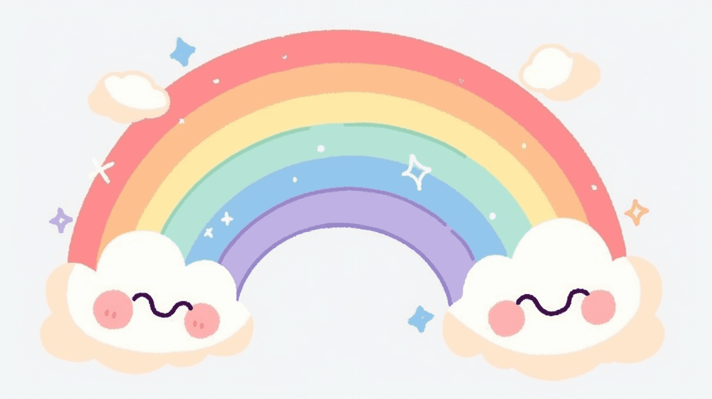 Rainbow 116 original repeating artwork