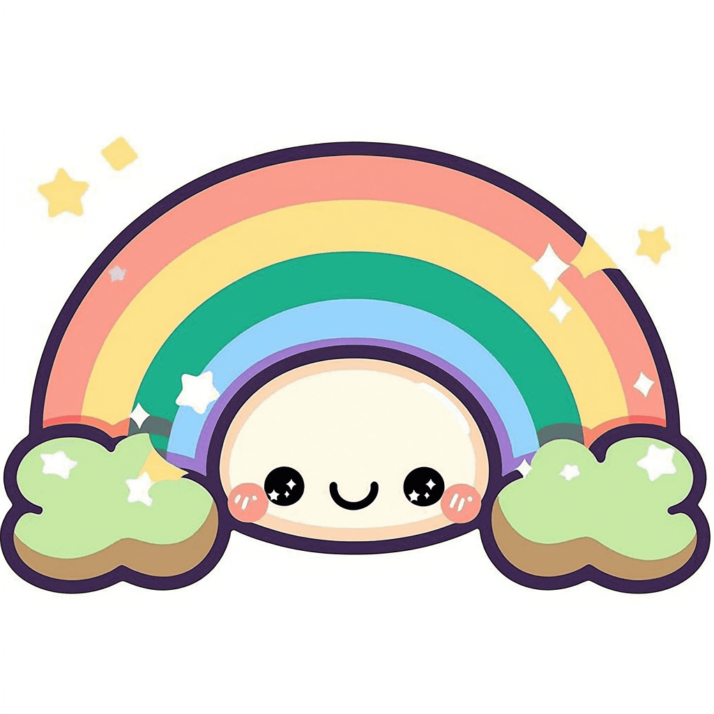 Rainbow 105 original repeating artwork