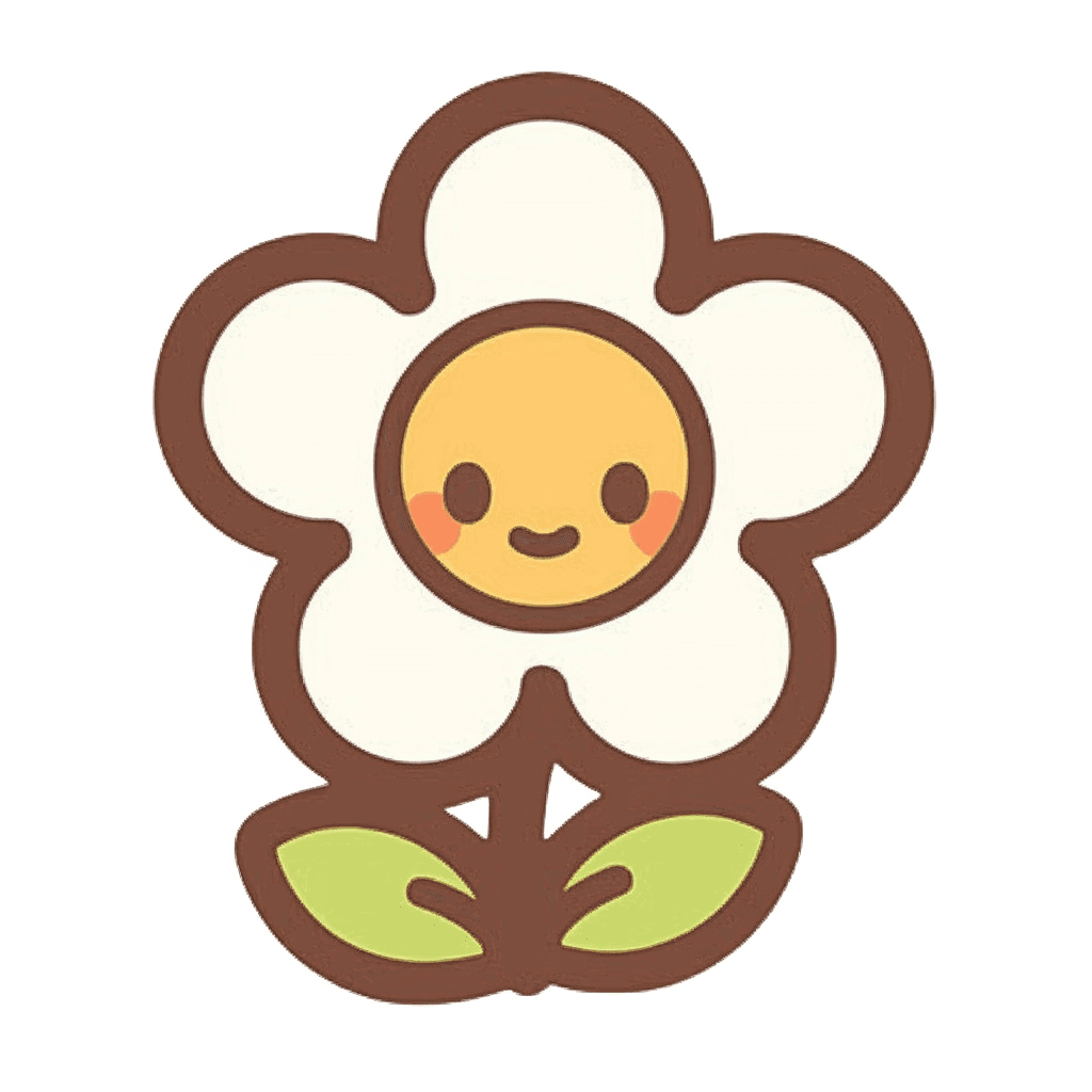 Cartoon Blossom 008 original repeating artwork