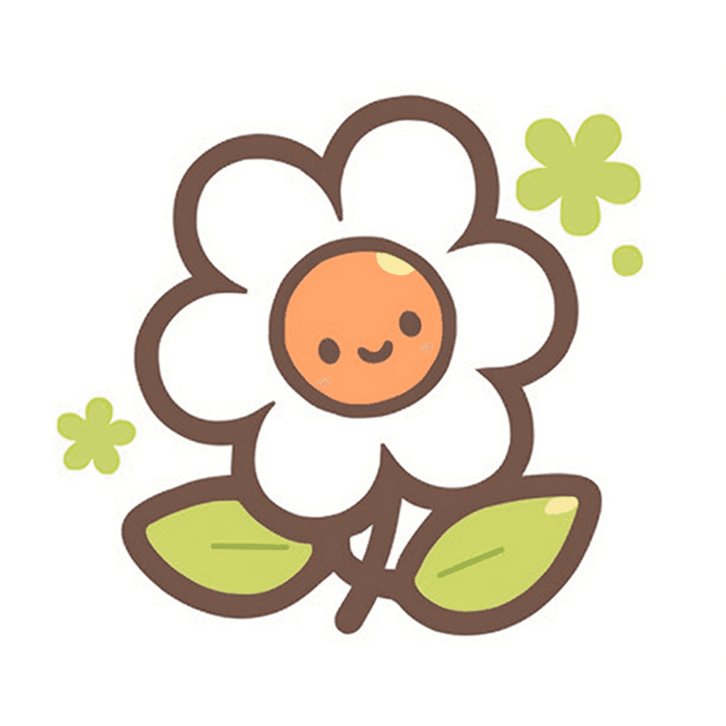 Cartoon Blossom Fair original repeating artwork