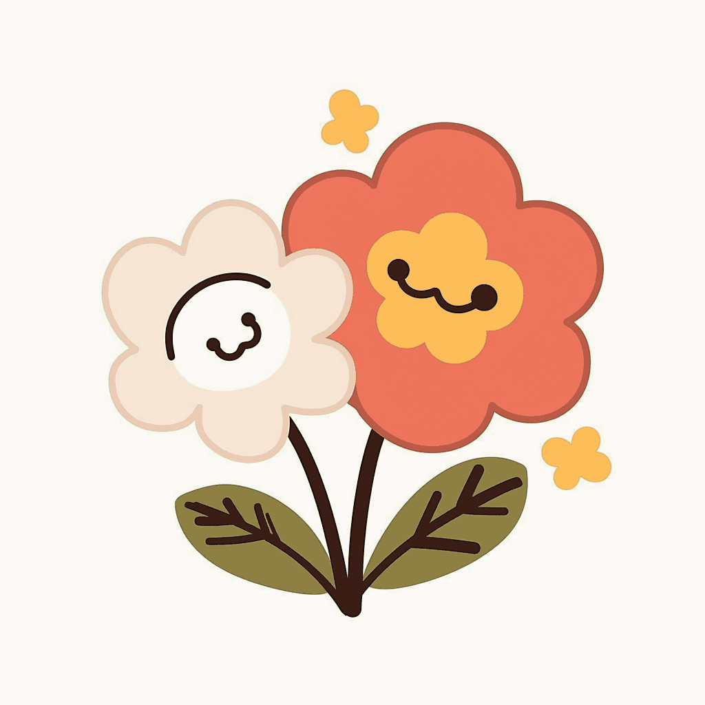 Cartoon Blossom 004 original repeating artwork