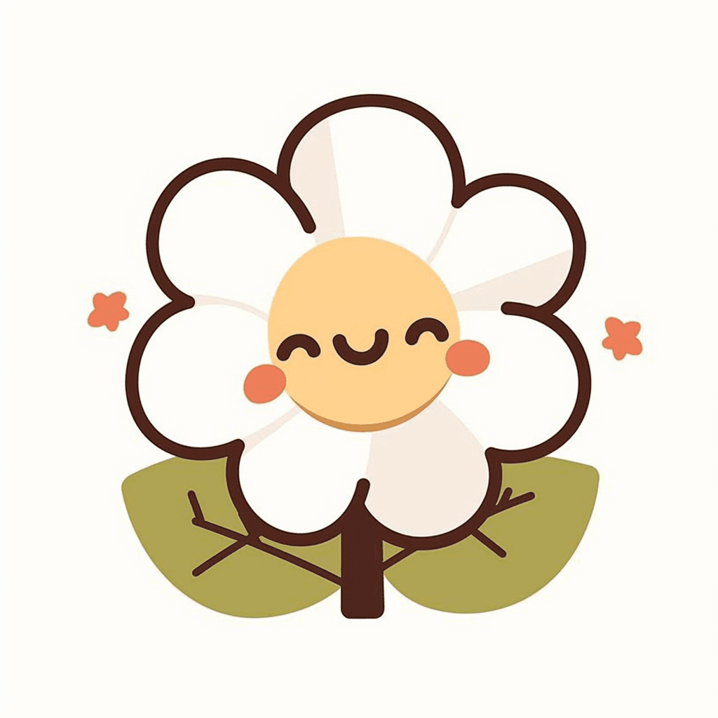 Cartoon Blossom Crew original repeating artwork