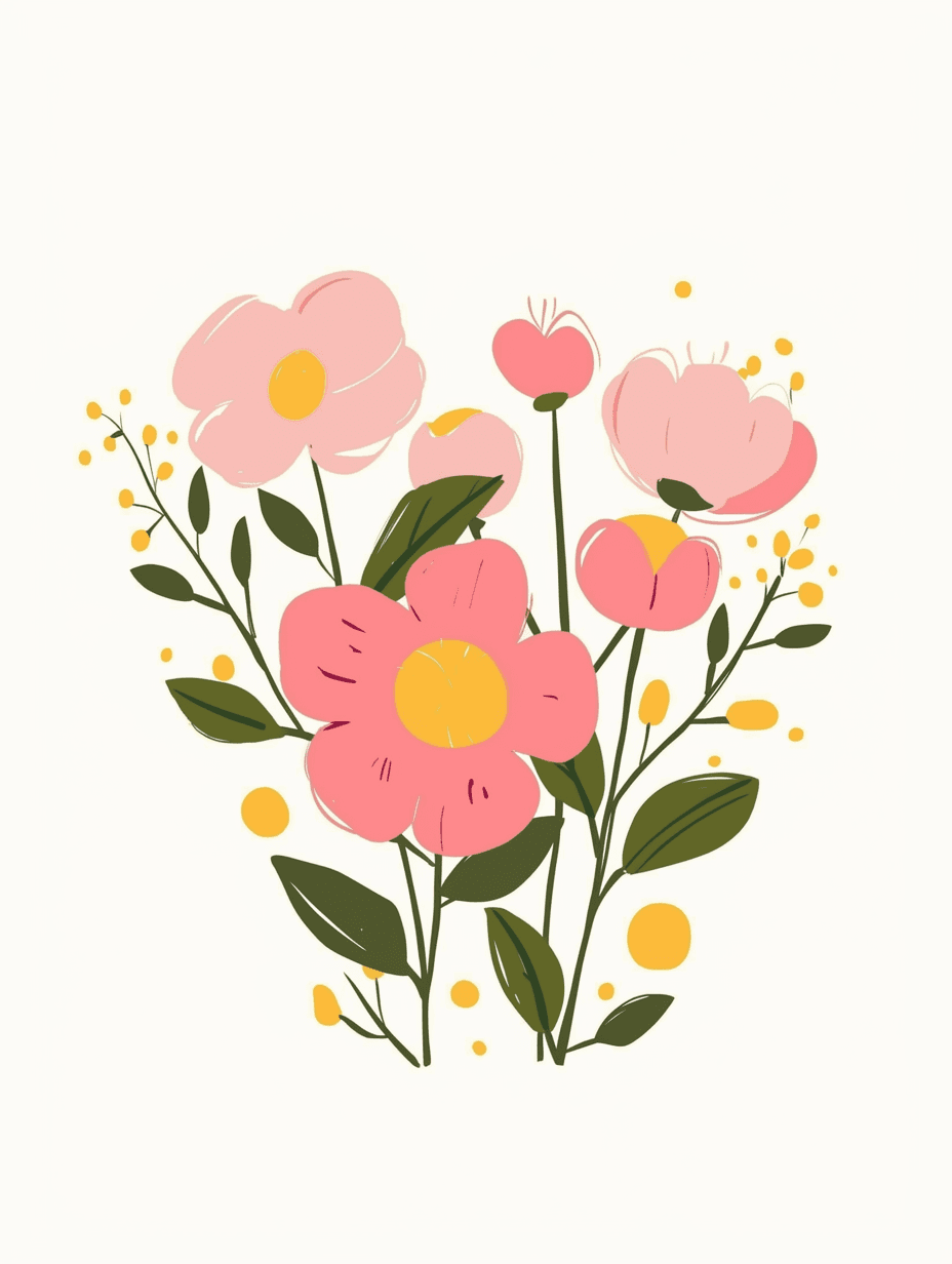 Blossom 1078 original repeating artwork