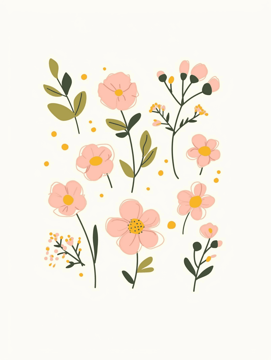 Blossom 128 original repeating artwork