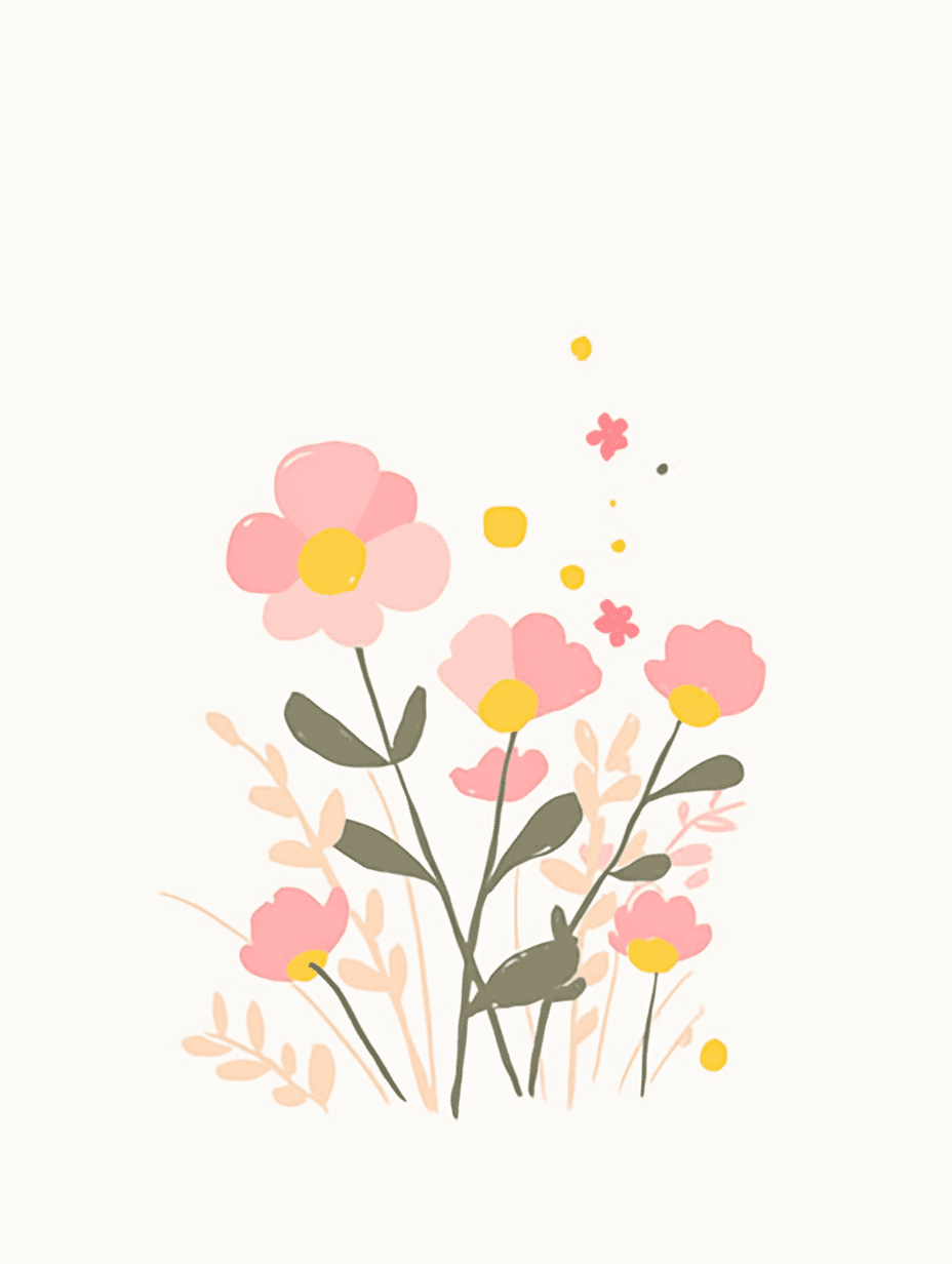 Blossom 517 original repeating artwork