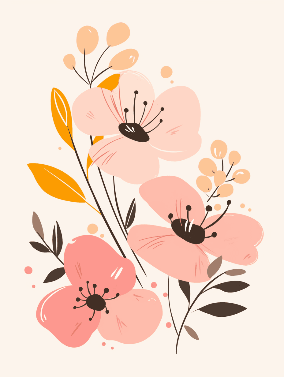 Blossom 187 original repeating artwork