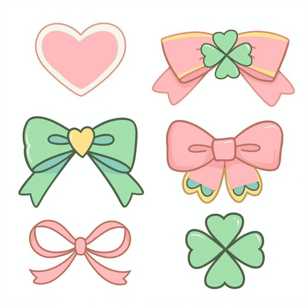 Bow 446 original repeating artwork