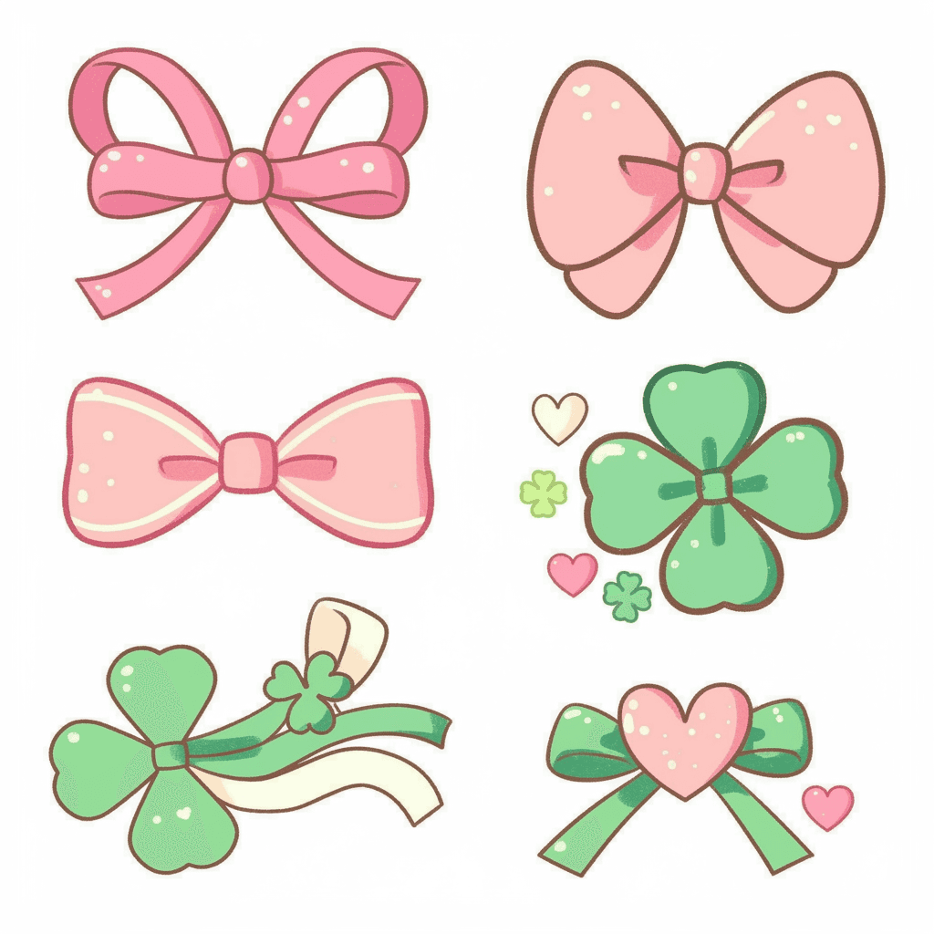 Bow 444 original repeating artwork