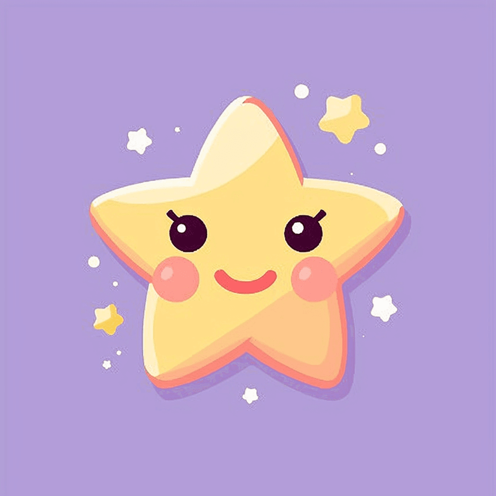 Cartoon Star 006 original repeating artwork
