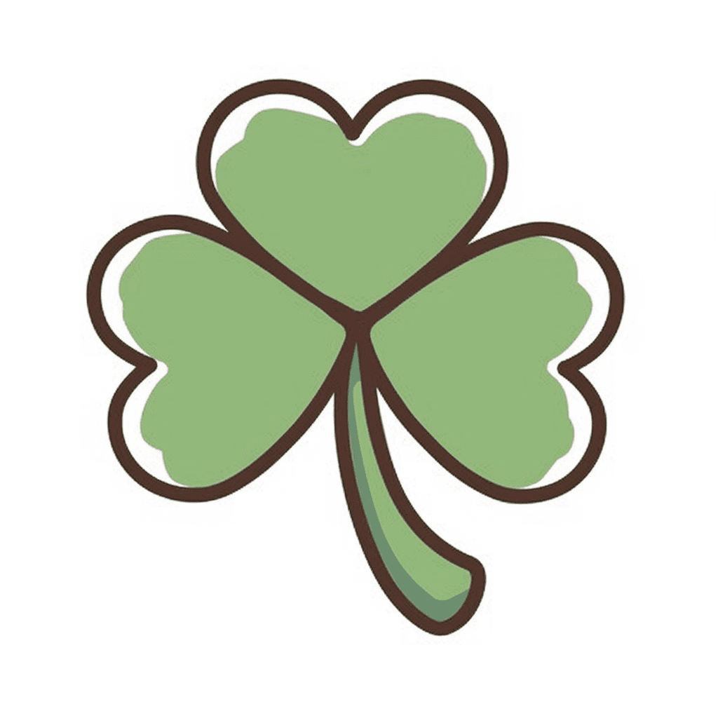 Clover Bounce original repeating artwork