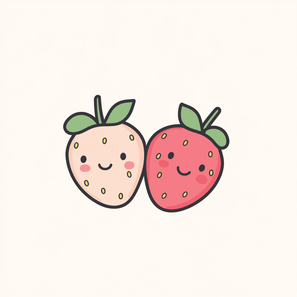 Strawberry 025 original repeating artwork